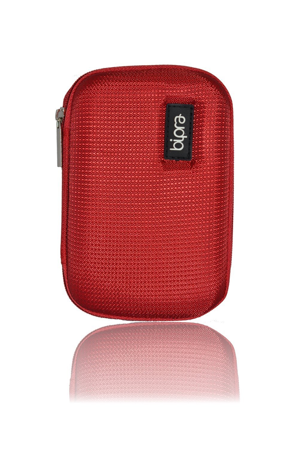 Bipra Protective EVA Case for 2.5 inch WD/Seagate/Toshiba/Clickfree/Portable External Hard Drives (Red)