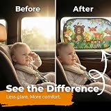 CARAMAZ Car Window Shades for Baby 51x31 cm Pack of 2 UV Tested view 3