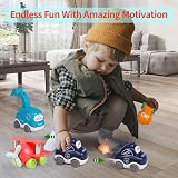 lerrbo 9 PCS Baby Truck Toys with Crane Playmat Storage Bag view 6