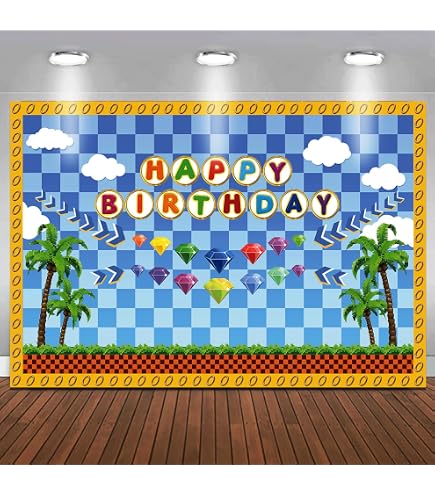 Pancarta Feliz Cumpleaños De Erizo - 180x110 Cm, Con Cuerda, Diseño Colorido, Fácil De Colgar Para Fiestas