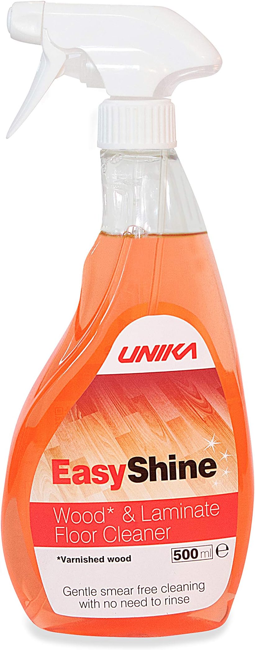 Unika EasyShine Wood & Laminate Floor Cleaner 500ml Spray