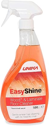 Unika EasyShine Wood & Laminate Floor Cleaner 500ml Spray