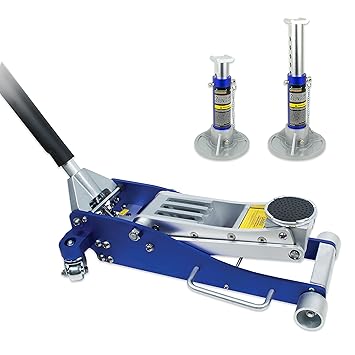 Ro98917d9 Sunex Tools 3 Ton Aluminum Floor Jack With Jack Stands