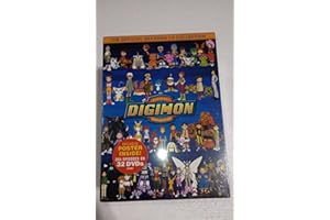 Digimon Complete Series DVD Collection Season 1-4 Box Set