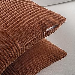 Fancy Homi 2 Packs Rust Boho Decorative Throw