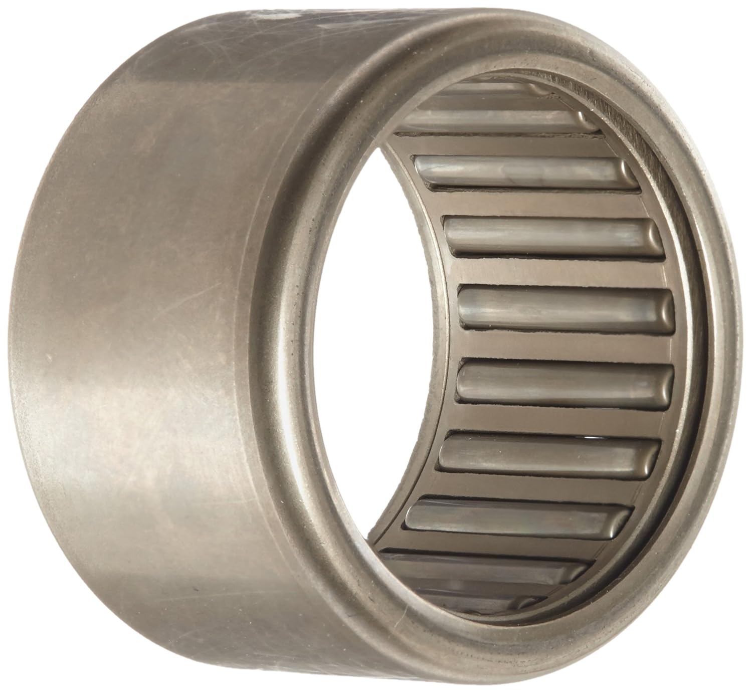 INA HK2016AS1 Needle Roller Bearing, Caged Drawn Cup, Outer Ring and Roller, Steel Cage, Open