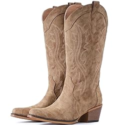 IUV Cowboy Boots For Women Western Cowgirl Boots