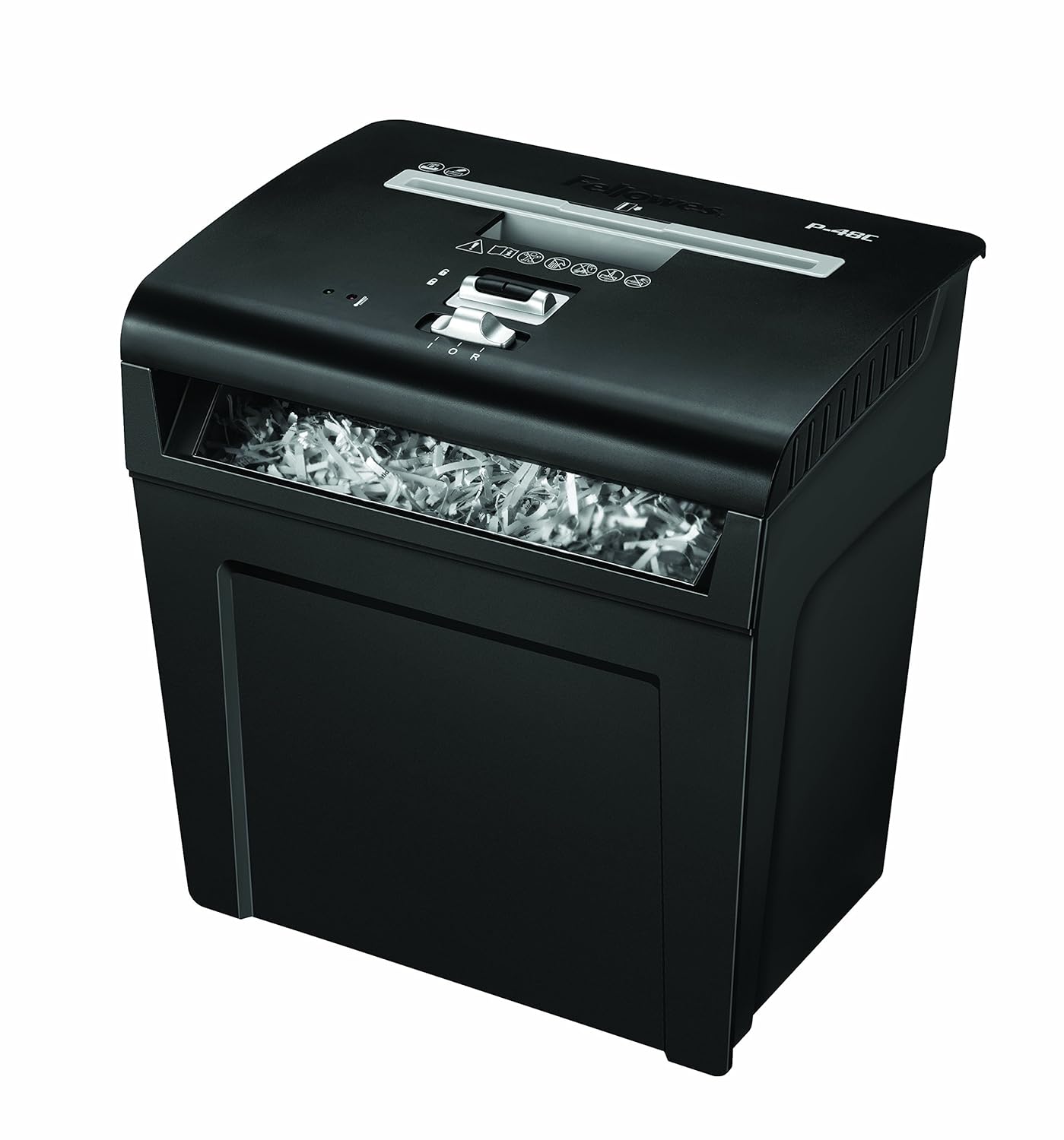 Fellowes P C Destructora trituradora de papel corte partículas hojas negro