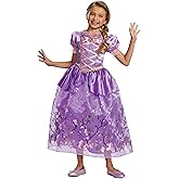 Disguise Girls Princess Rapunzel Costume for Girls, Official Disney Princess Costume Outfit