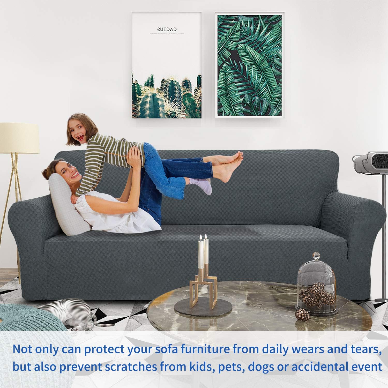 MAXIJIN Newest Jacquard Sofa Covers for 3 Seater - Image 3