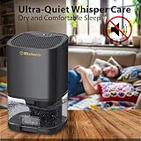 Belaco 1000ml Portable Dehumidifier Damp Mould Moisture Home Quiet Air Dryer view 7