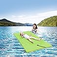 WARMOUNTS Lily Pad Floating Mat, 7'/8'/9'/13'/15.5' Floating Mat, 3-Layer Tear-Resistant XPE Foam Floating Water Mat for Water Recreation, Lake, Pool, River, Ocean, Boat, Suitable for Adults and Kids