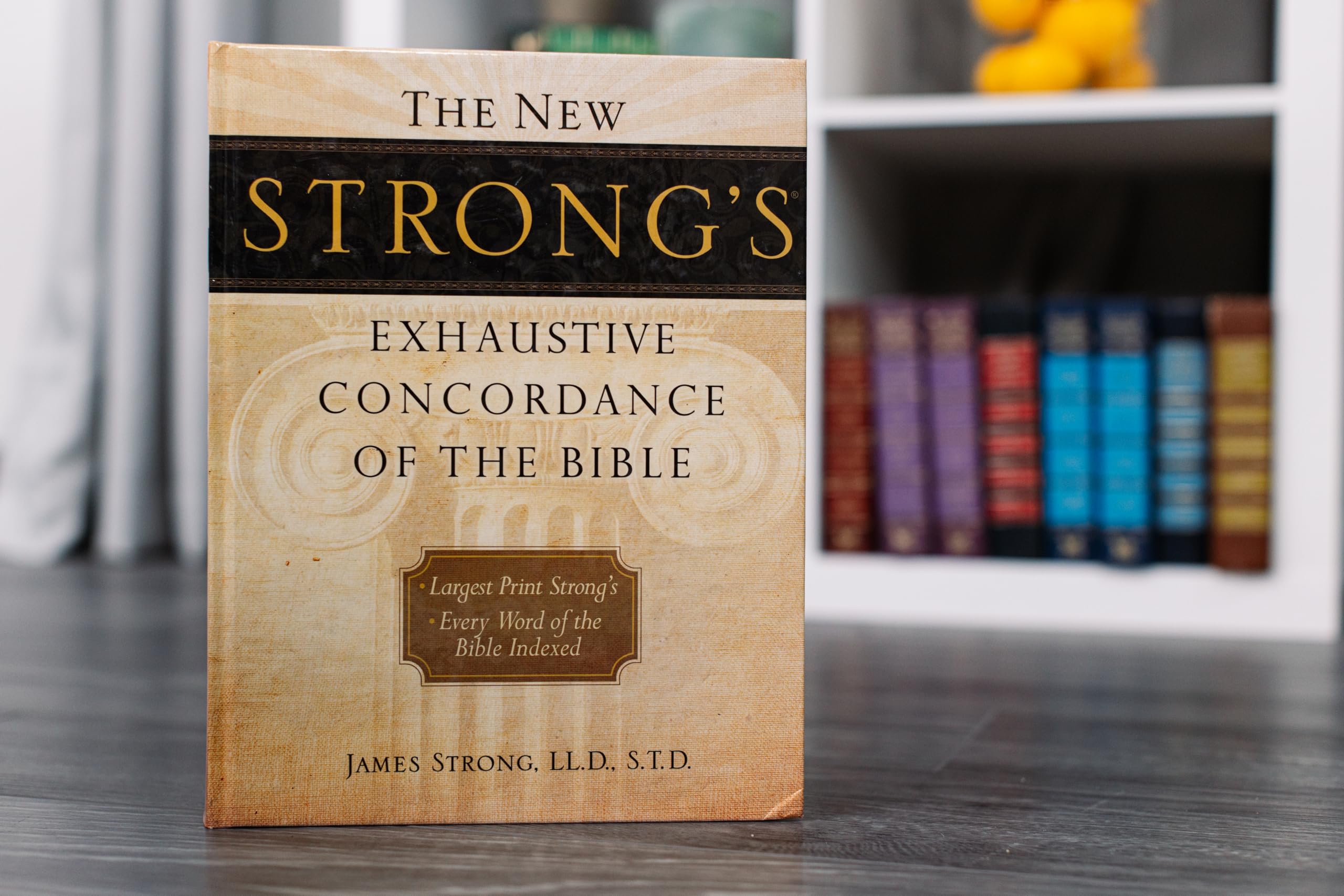 The New Strong's Exhaustive Concordance of the Bible: Every Word of the Bible Indexed, Large Print Edition The New Strong's Exhaustive Concordance of the Bible: Every Word of the Bible Indexed, Large Print Edition Hardcover