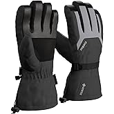 Gordini Men's Gore-Tex Gloves for Cold Weather & Wind Snowboard & Skiing Adjustable Straps Keeping Waterproof Insulated Warm