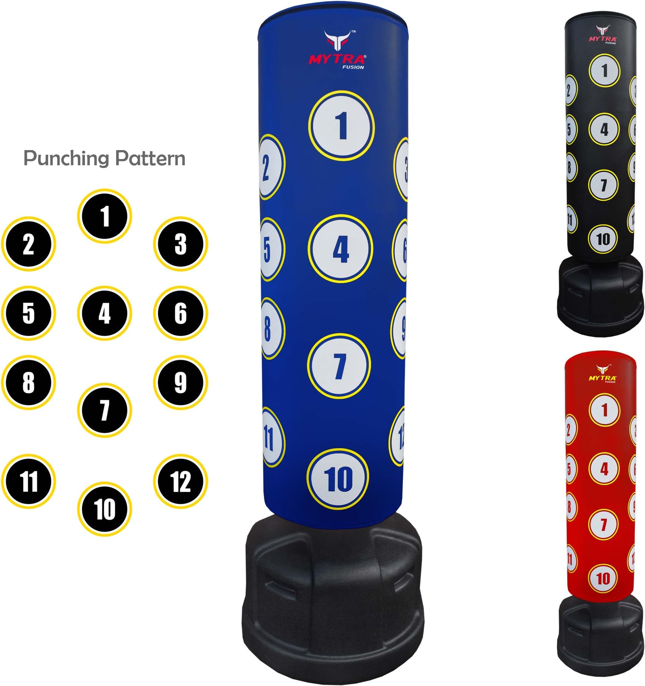 Mytra Fusion Pedestal 6ft Boxing Bag Free Standing Punching Target Boxing Stand