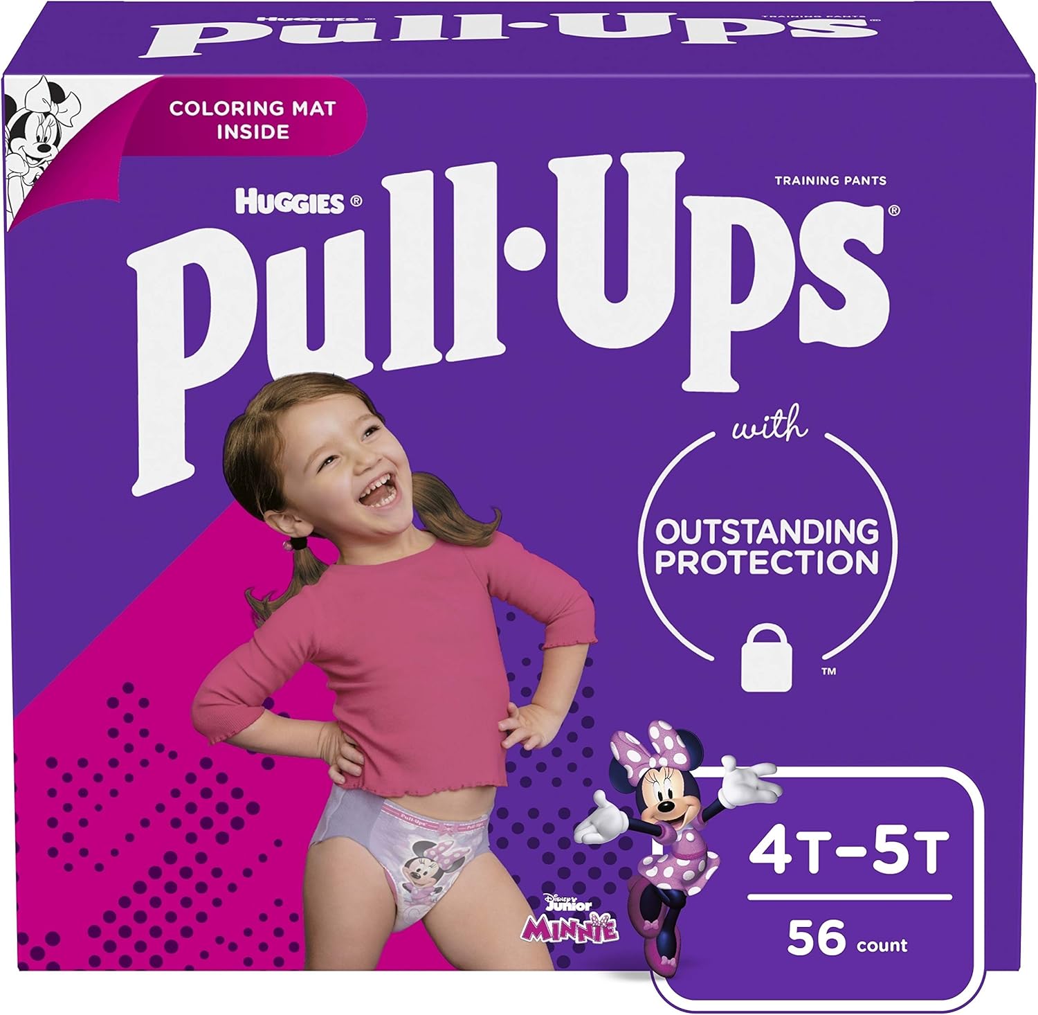 huggies pull ups size 5 girl
