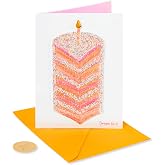 Papyrus Birthday Card for You (Wishing You A Big Slice Of Happy On Your Birthday!)