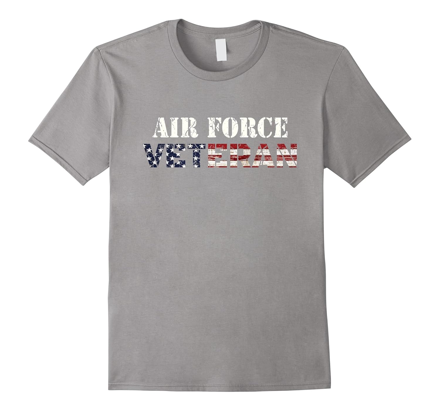 Air Force Veteran T Shirt Veterans Day Tee Stars and Stripes-Rose