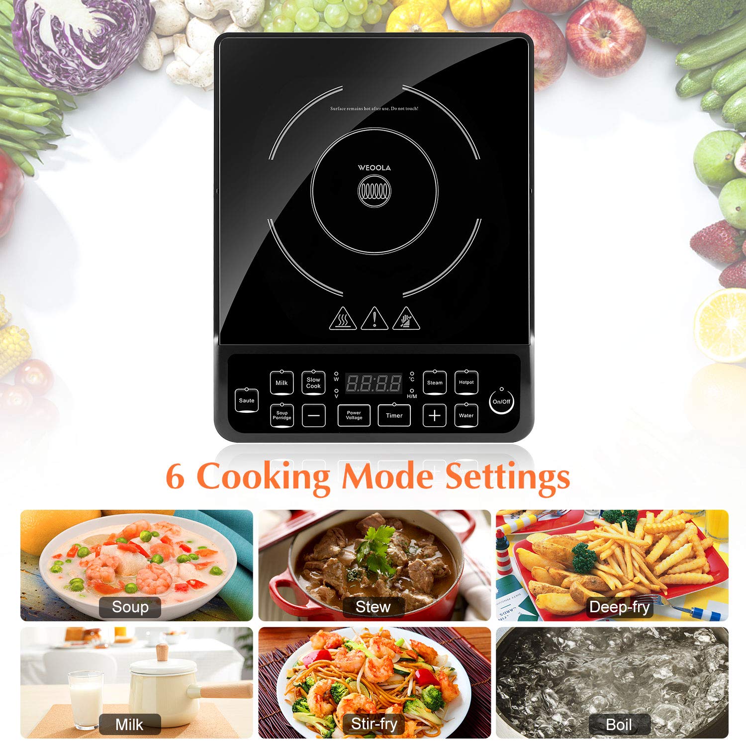 Portable Induction Cooktop 10\
