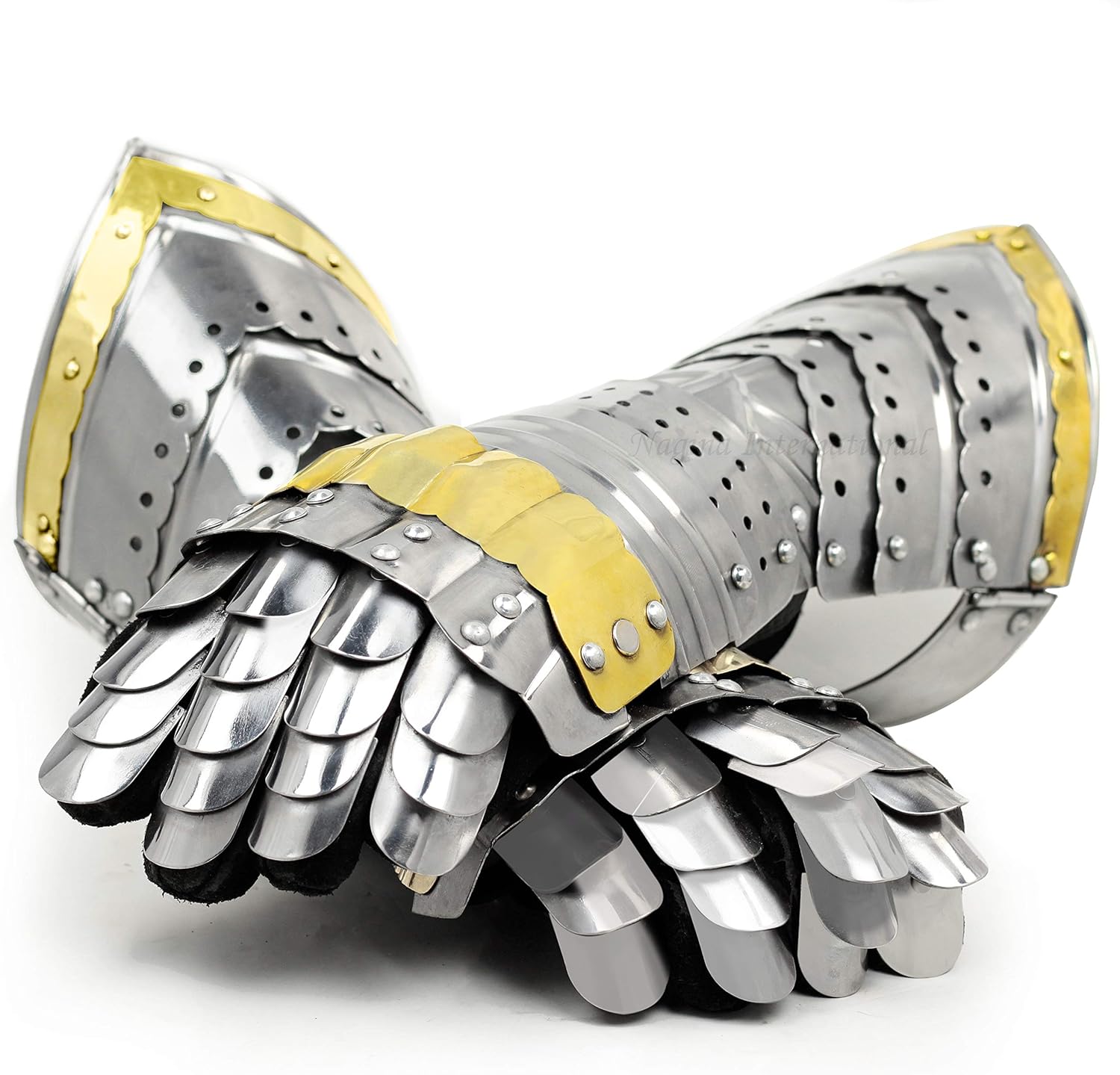 medieval armor gloves