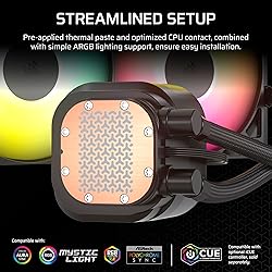 CORSAIR Nautilus 240 RS ARGB Liquid CPU Cooler