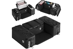 bagmate Multi-Purpose ATV Storage Bag Set | Padded, Reinforced Boxes | Fits Any ATV | Rear Seat Backrest | 3 Bags 18x9x10.2 inches Each | Essential Four Wheeler ATV Accessories, RRM-FATVB-001_N