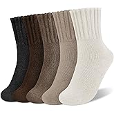 Senker Fashion Boot Socks for Women, Thick Winter Wool Crew Sock Knit Warm Cozy Christmas Stocking Stuffers Gifts