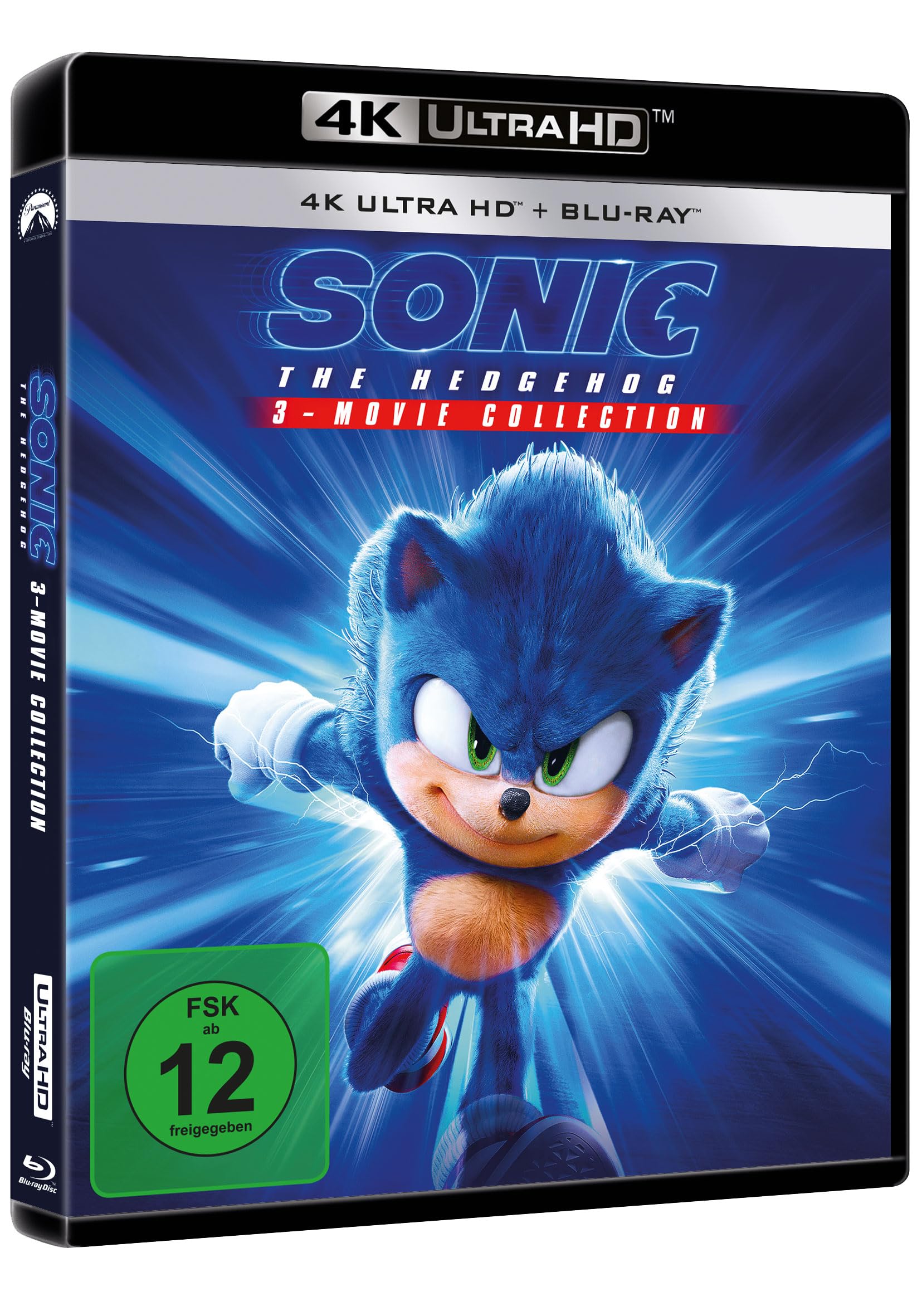 Sonic the Hedgehog - 3-Movie Collection [3 4K Ultra HDs] + [3 Blu-rays] 2