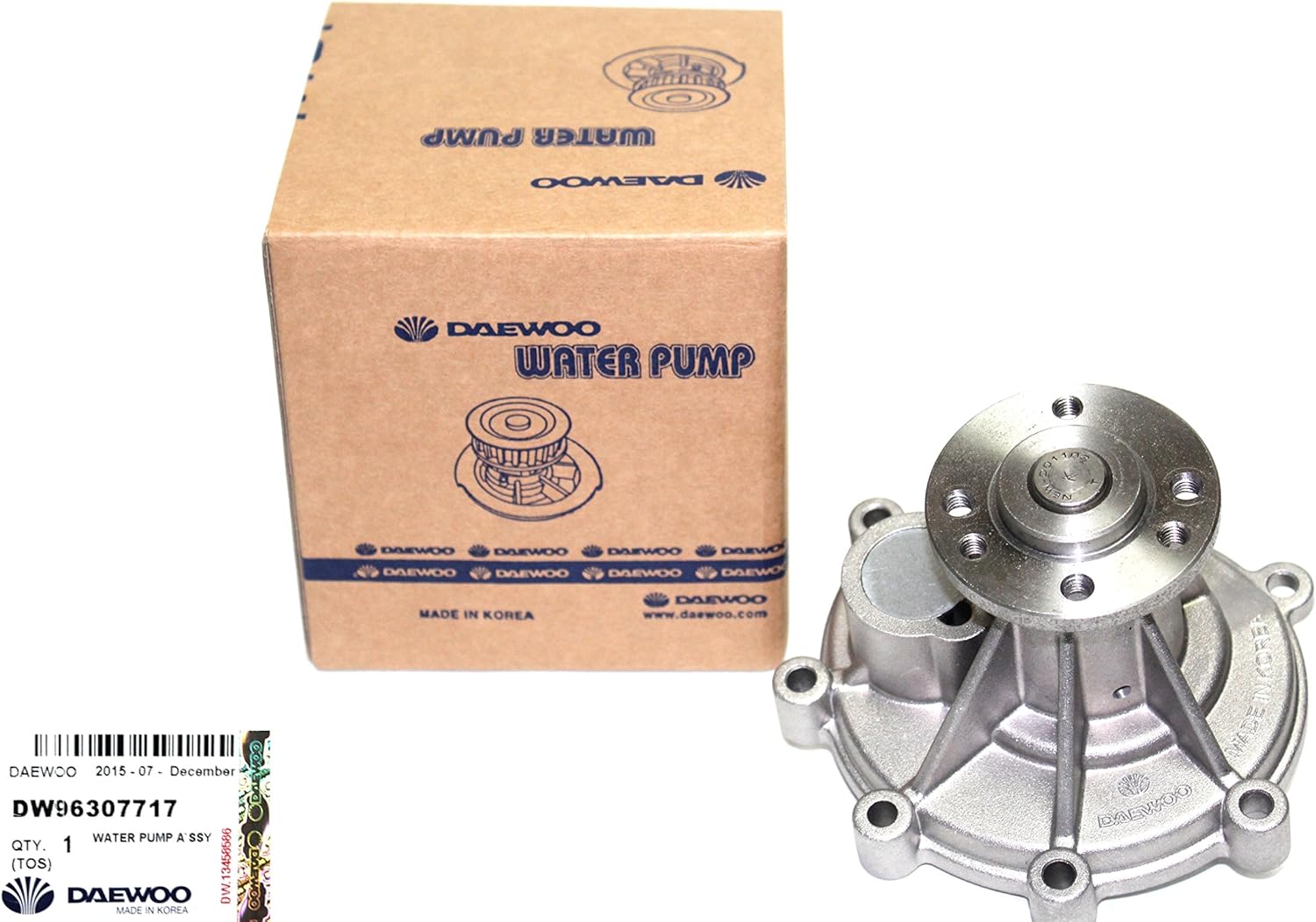 Water Pump for Chevrolet Epica Suzuki Verona Part 96307717