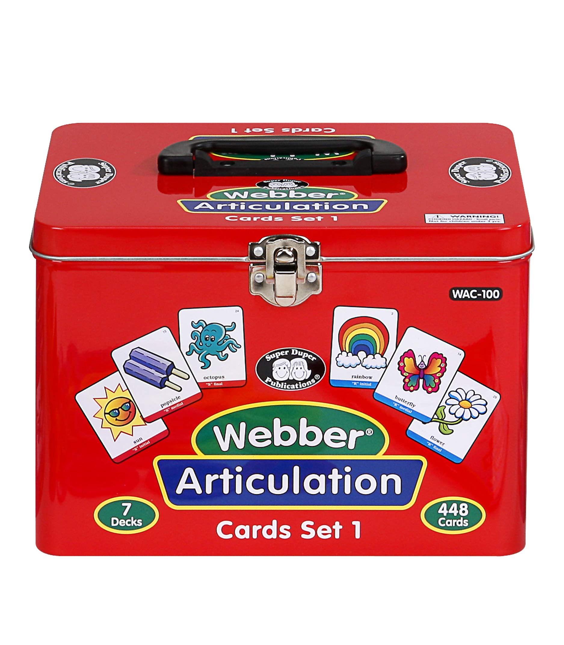 Mua Super Duper Publications | Set of 7 Webber® Articulation Card Decks ...