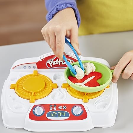 Amazon.com: Play-Doh - B9014 - Kitchen Creations Sizzling Stovetop: Toys & Games