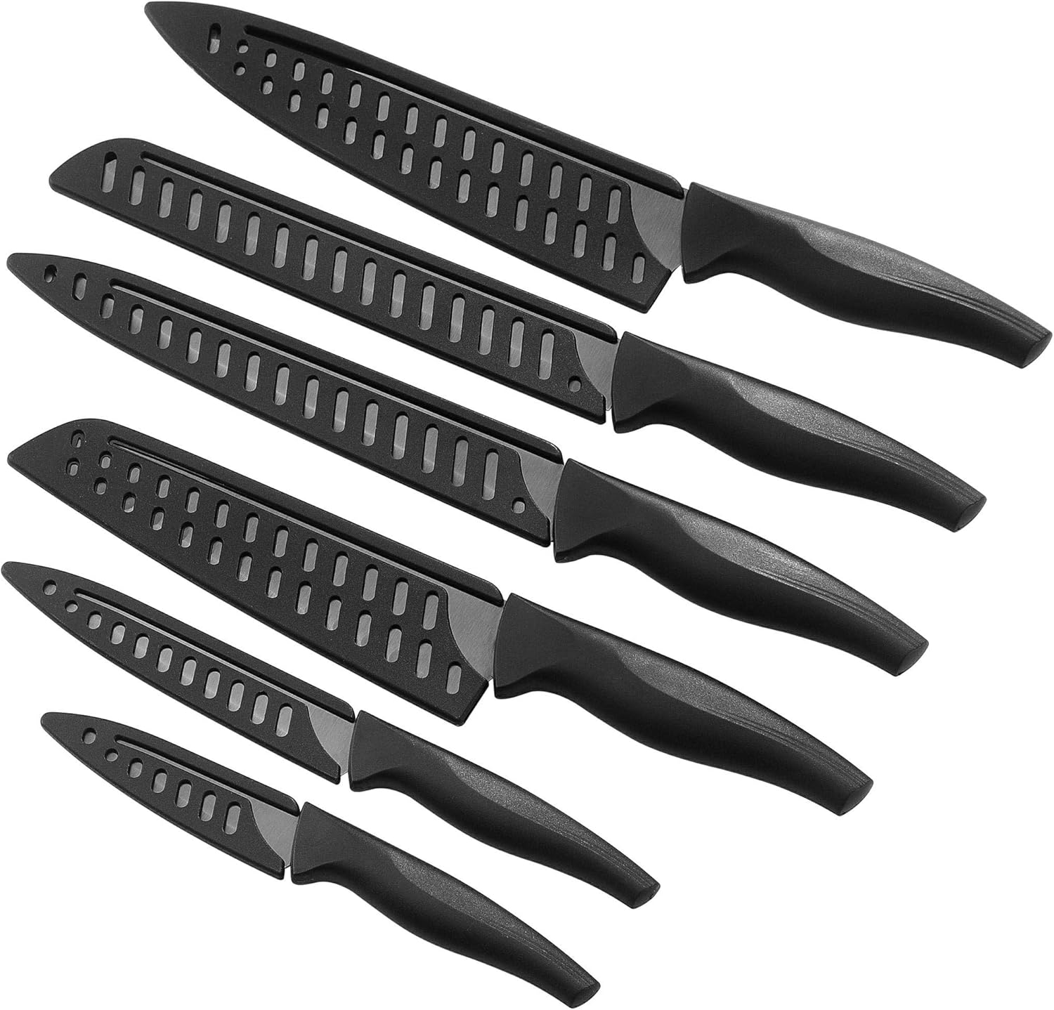 Black Kitchen Knife Set (Black3) Amazon.co.uk Kitchen & Home