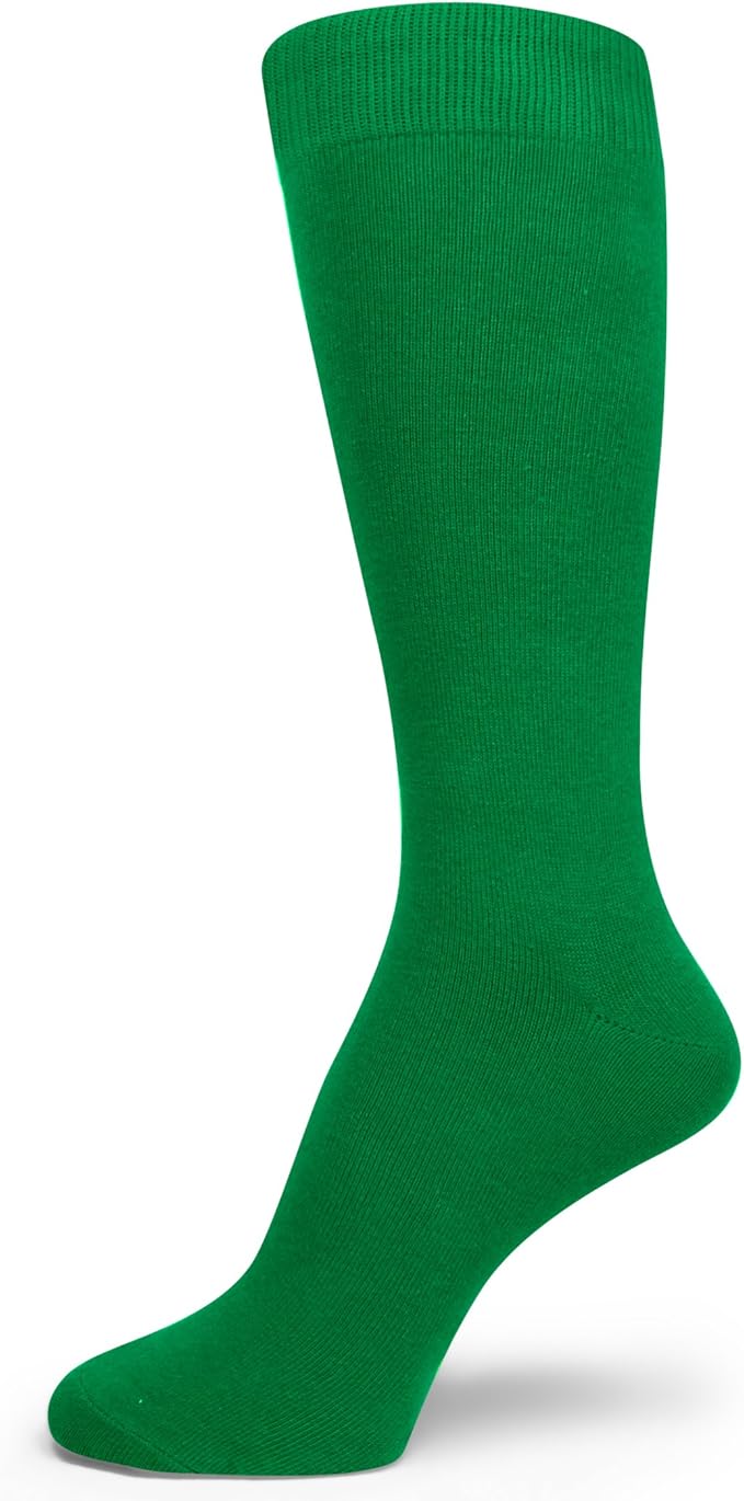 Amazon Co Jp Spotlight Hosiery 北米ブランド ブランド ビジネス 結婚式 パーティー プレゼント用無地メンズソックス 緑グリーン 服 ファッション小物