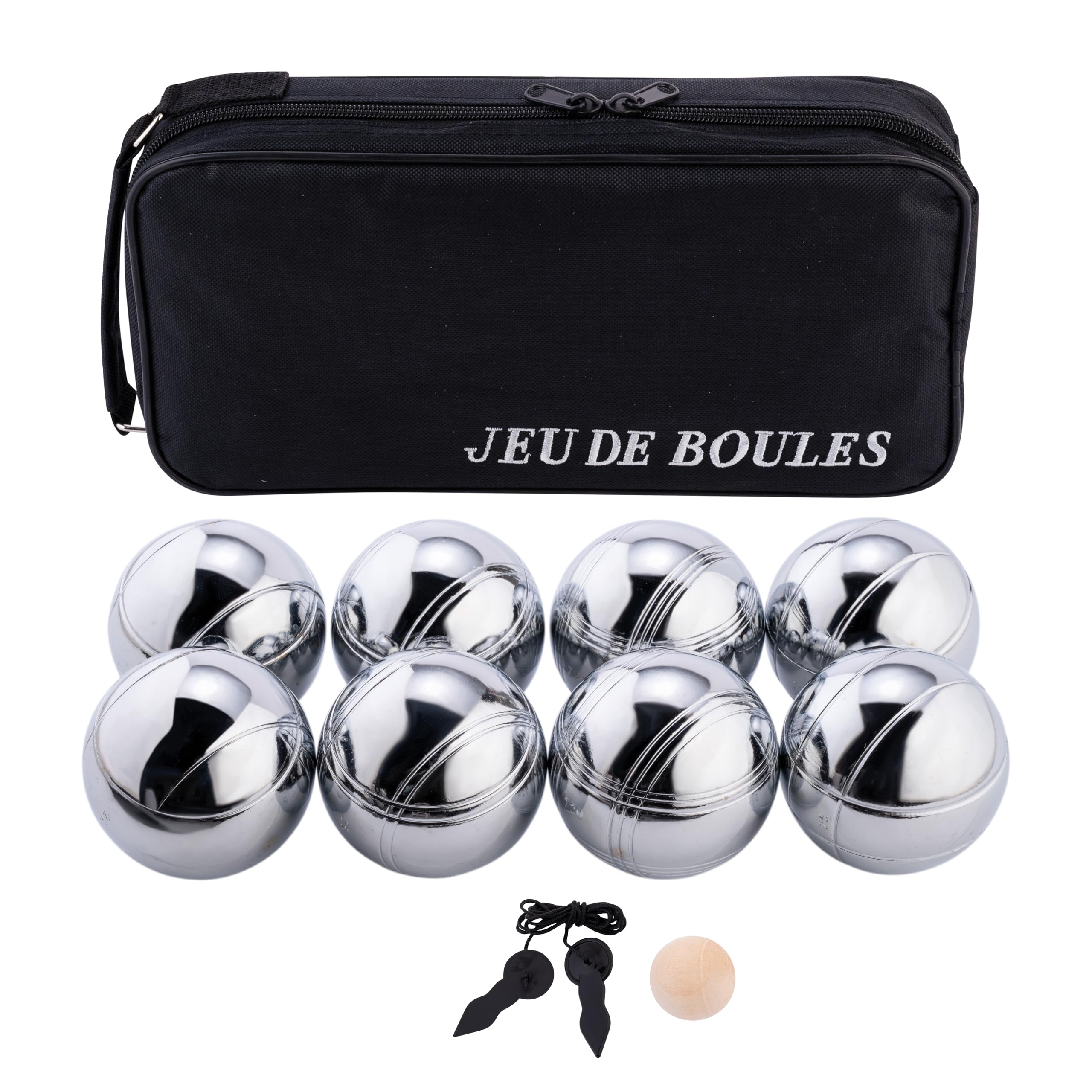 Engelhart 8 Boules set in zip bag/Petanque 010203