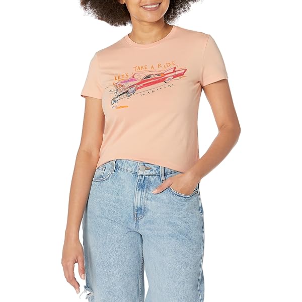 Camiseta Desigual Mujer - Manga Larga Con Estampado Periódico