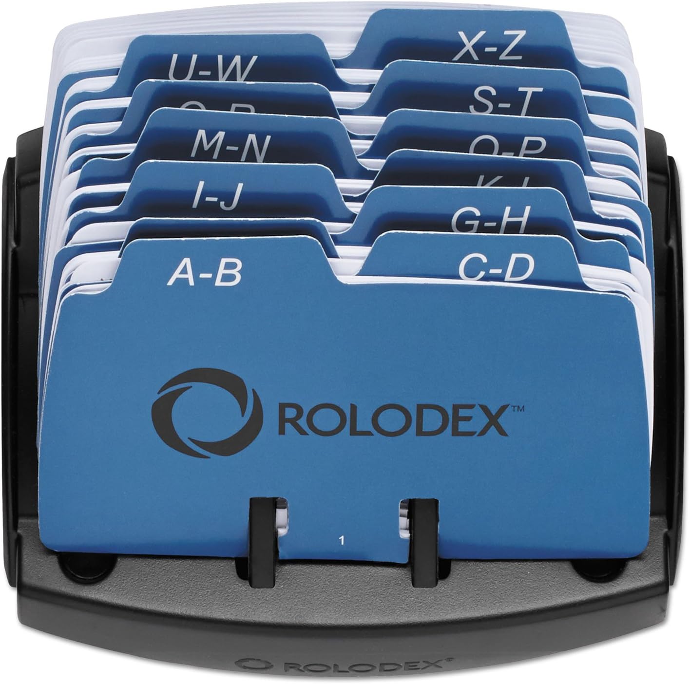 ROL67060 - Rolodex Petite Open Tray Card File Holds 125 2 1/4 x 4 Cards