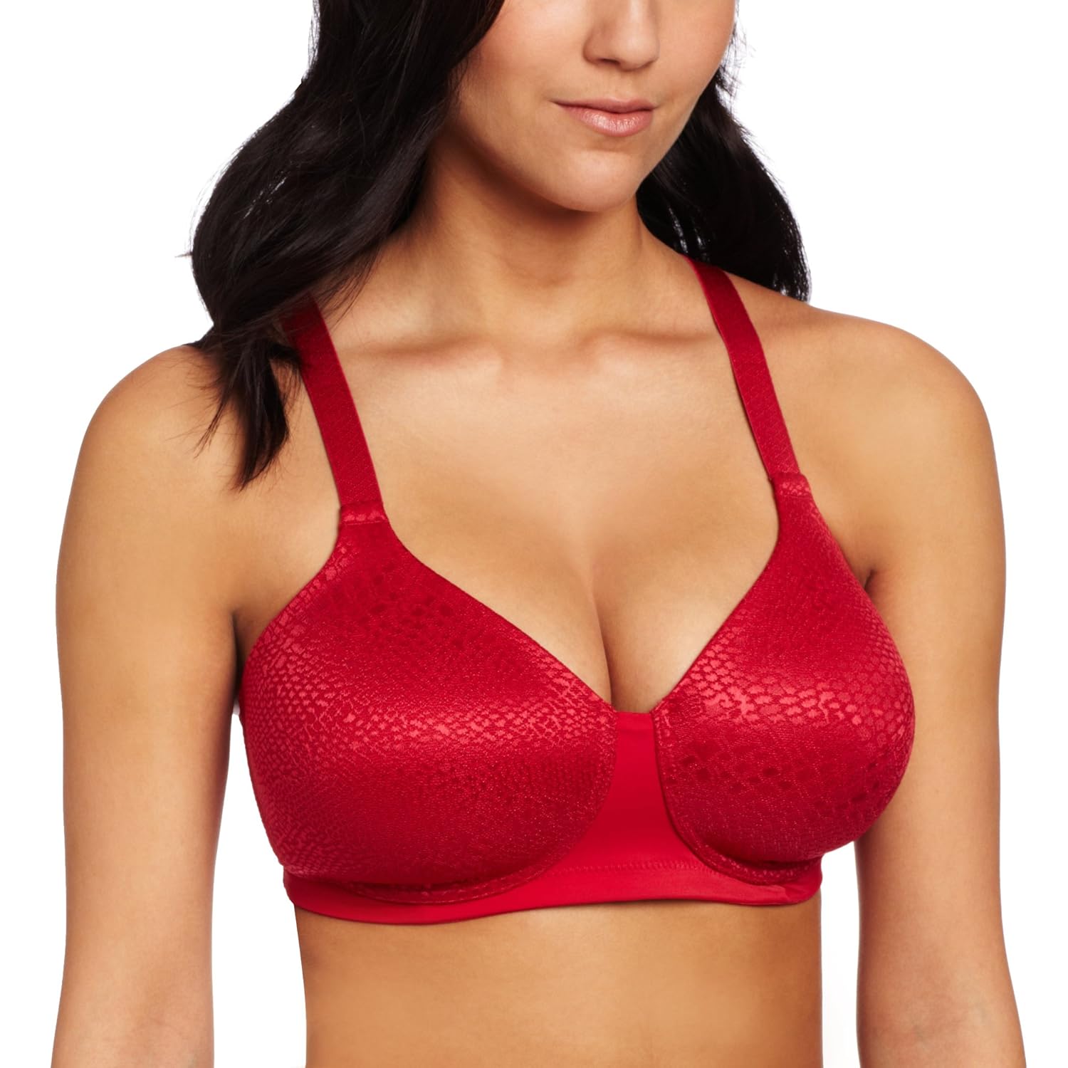 Buy Vanity Fair Women S Body Superior Support Convertible Wirefree Contour Bra 72243 Gallahad Red 38b At Amazon In