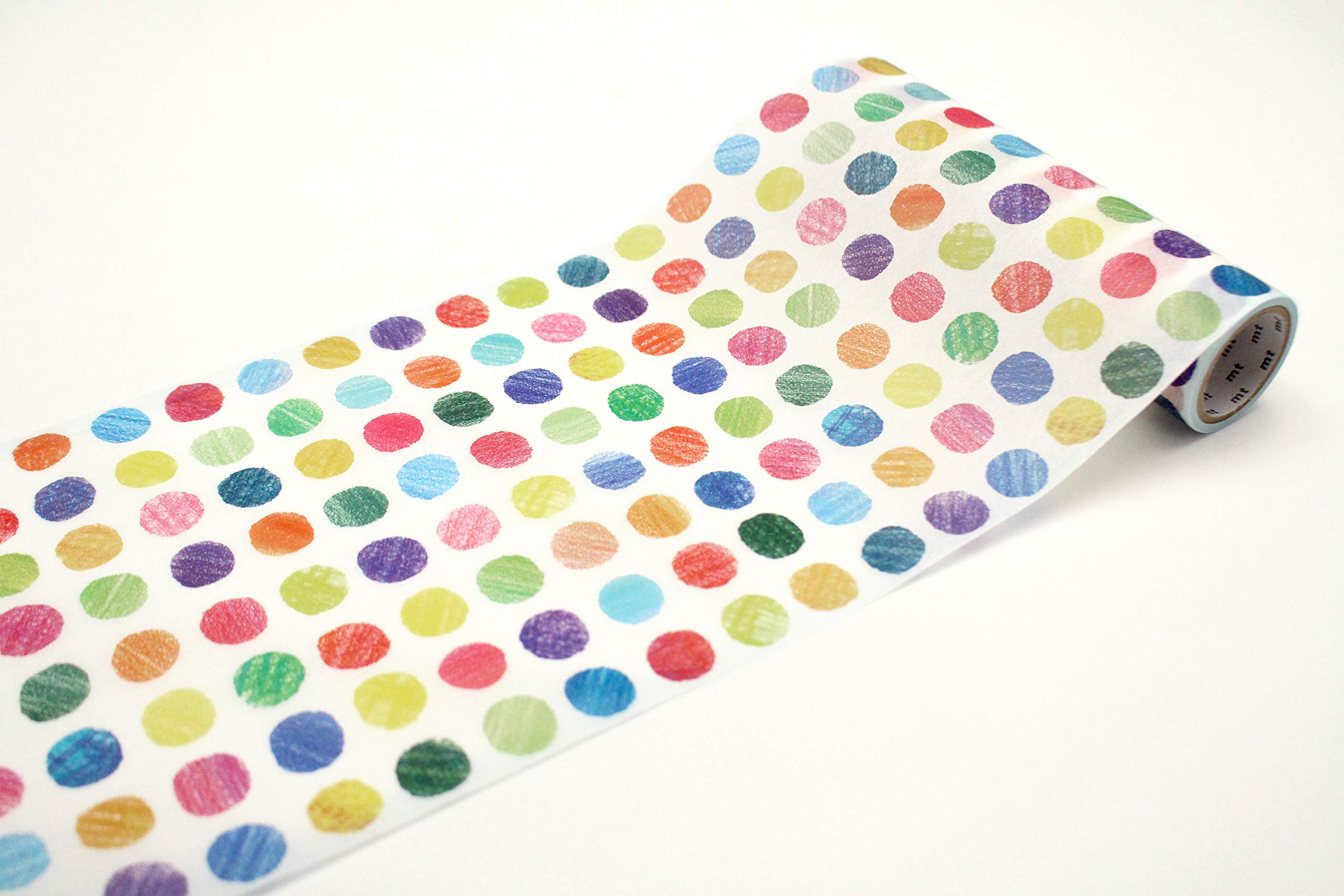 mt wrap Color Pencil dot Gift wrap 155mm x 5m