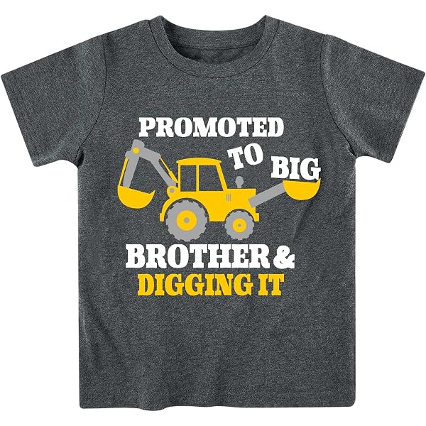 Amazon.com: Big Brother Shirt for Little Boys Big Bro Announcement