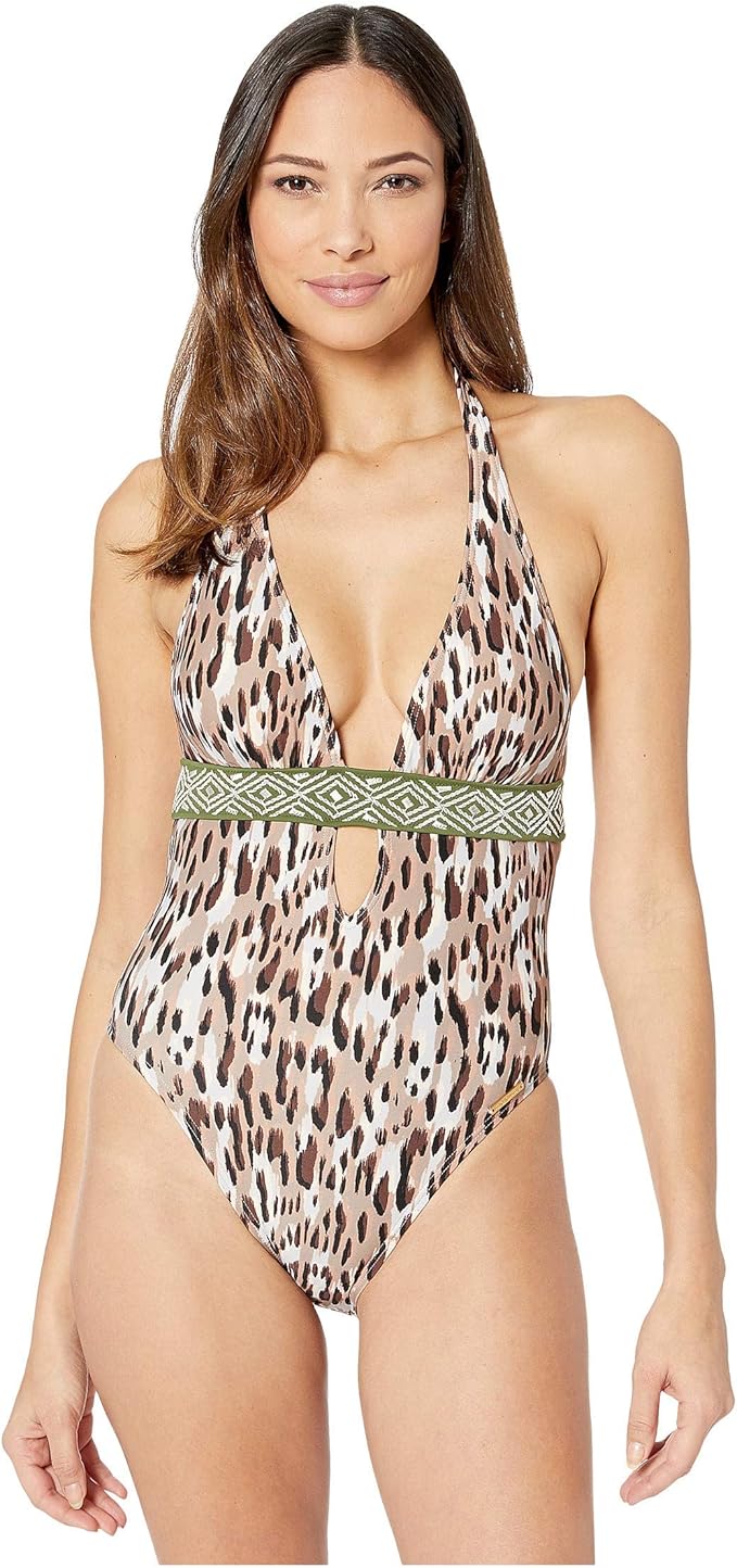 Amazon Co Jp Vince Camuto 猫ホルター ワンピース Us サイズ 6 カラー ブラック 服 ファッション小物