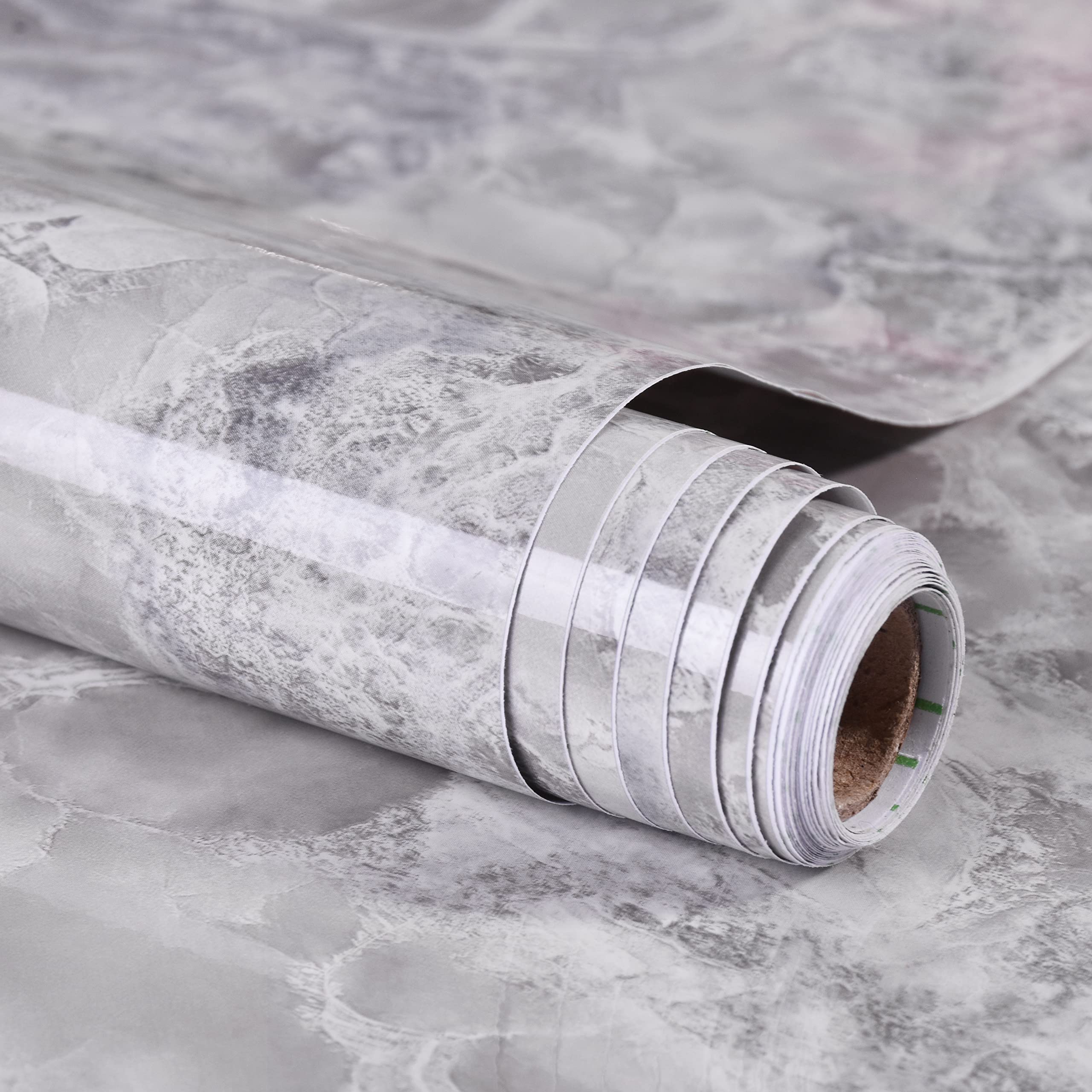 Grey Marble Contact Paper