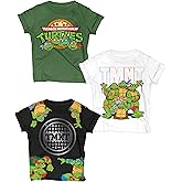 Ninja Turtles T-Shirt (Sets) Michelangelo Leonardo Raphael Donatello TMNT Outfit Costume Tee Toddler Birthday to Kids Clothes