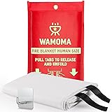 Wamoma Human Size Fire Blanket - (47" x 71") Extra