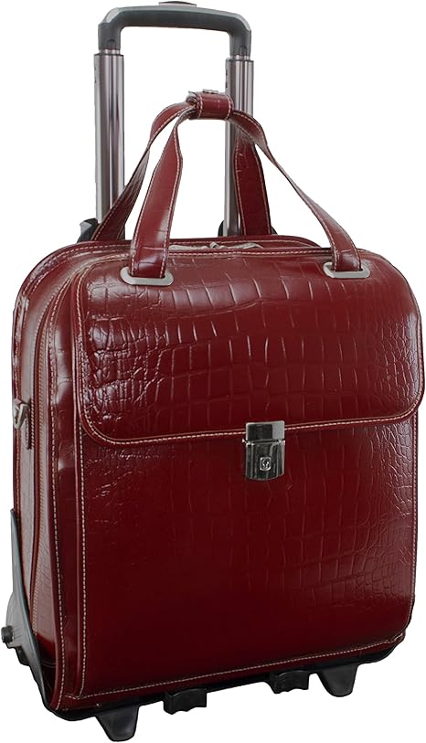 rolling leather laptop bag