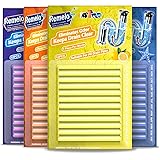 Remelos [2021Newest] Drain Cleaner Sticks Eliminate Kitchen Bathroom Sink Septic Tank Odor and Prevent Clogging (4 Colors)