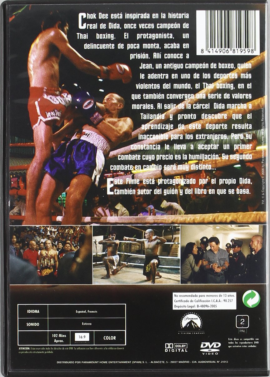 Campeon De Campeones (Chok Dee) [DVD]: Amazon.es: Dida Diafatbenayake