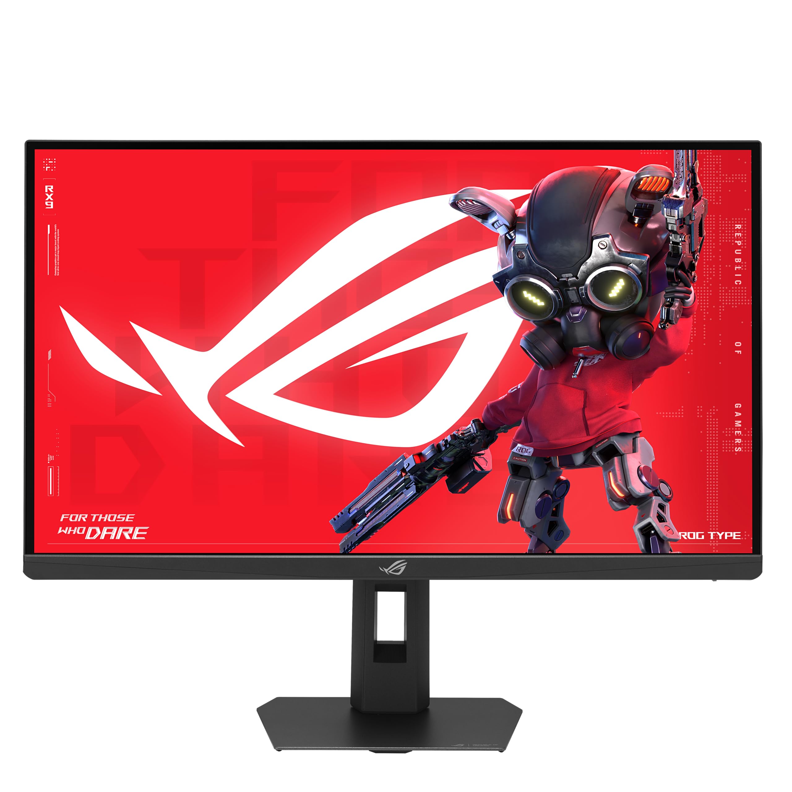 ASUS ROG Strix 5K XG27JCG Gaming Monitor (27 Zoll 5120x2880, 180Hz (OC), 0,3ms (min.), Fast IPS, Dual Modus (180Hz(OC) oder QHD 330Hz), Extreme Low Motion Blur Sync, Stativgewinde, HDR, Aura Sync)