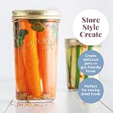 Kilner Wide Mouth Screw Bands 6-Pack for 0.2–0.5L Jars Replacement Tin view 5