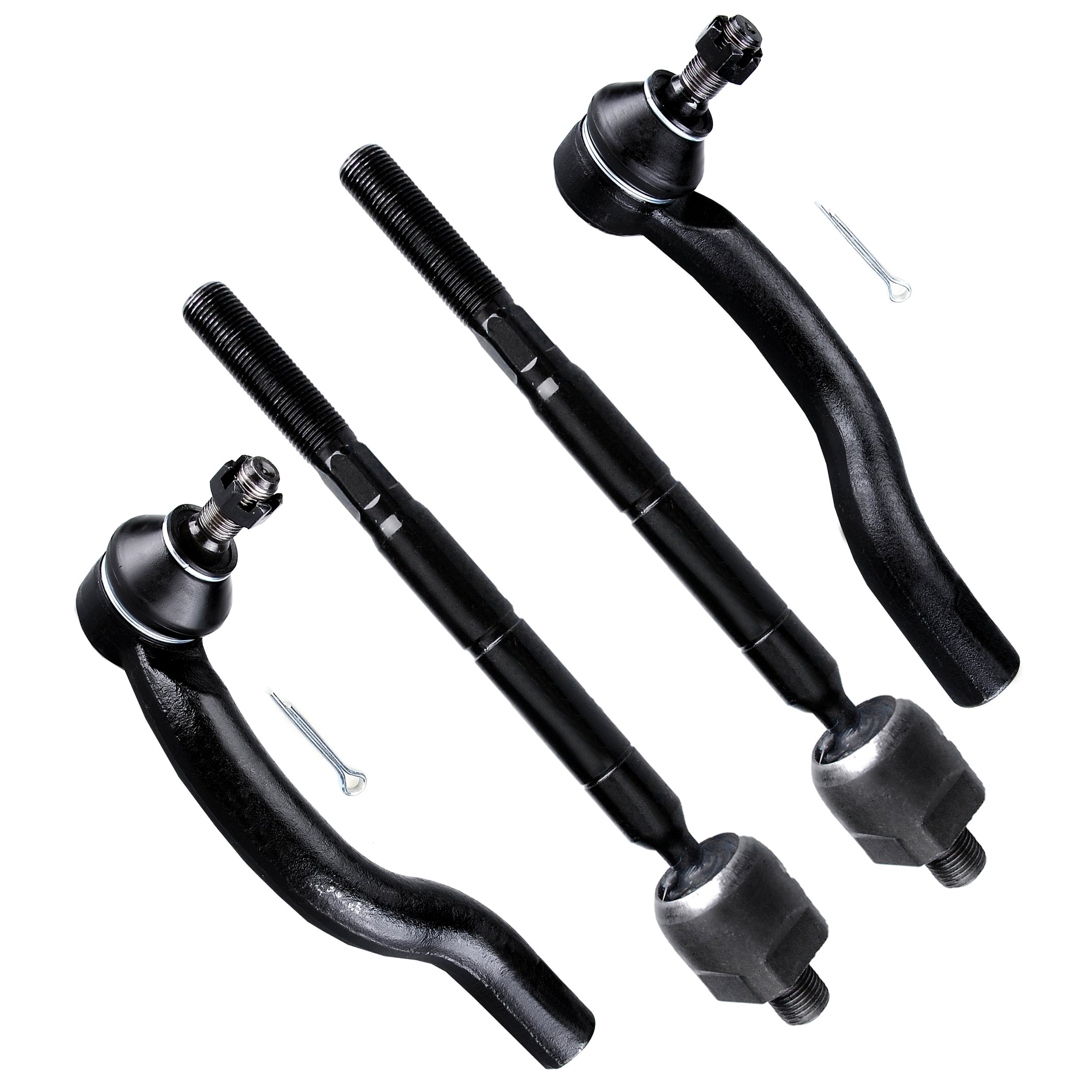 Photo 1 of SCITOO 4pcs Suspension Kit For 2006-2018 For Toyota for RAV4 - With Suspension Parts Inner Tie Rod End Outer Tie Rod End