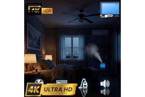 Bedtime Noise Generator Pro 4K – Fan, AC & Vacuum Hum Fire TV Screensaver